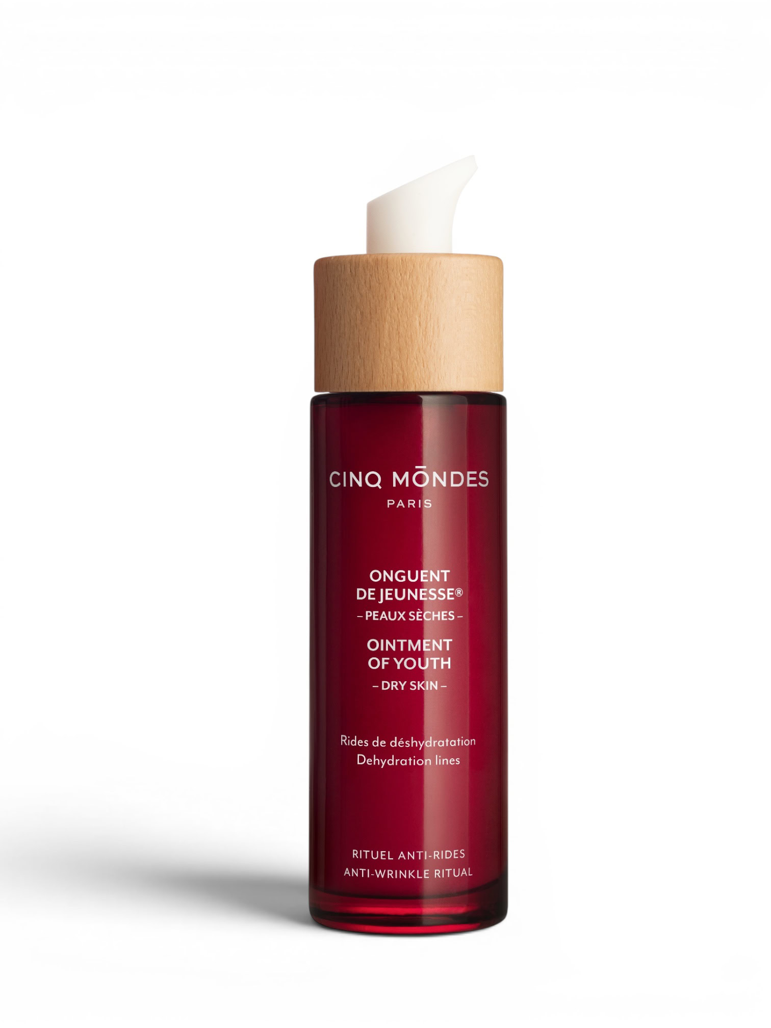 Onguent de jeunesse peaux sèches Cinq Mondes crème visage nourrissant