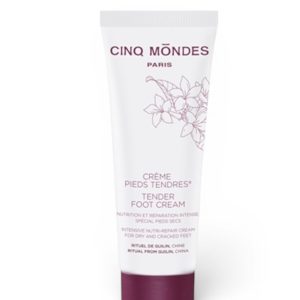 Crème rides tendres Cinq Mondes soin nourrissant réparateur pieds