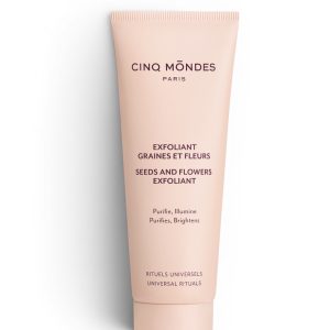 Exfoliant Graines et Fleurs Cinq Mondes gommage visage doux