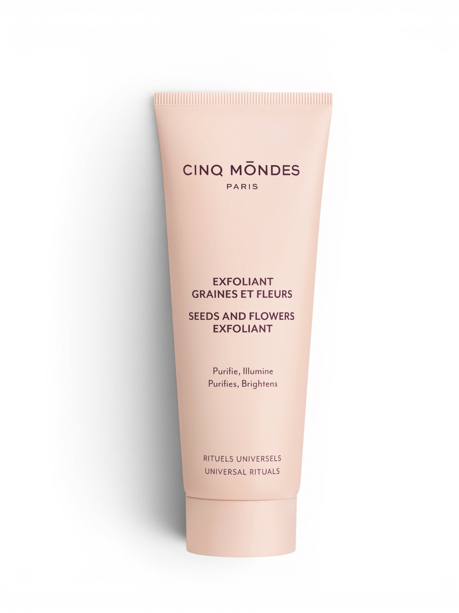 Exfoliant Graines et Fleurs Cinq Mondes gommage visage doux