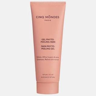 Gel Masque phyto peeling 3Min Cinq Mondes peeling visage acides de fruits