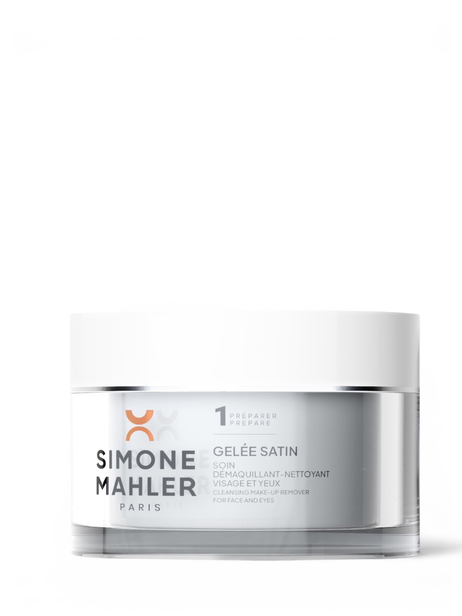 Gelée Satin nettoyant démaquillant visage