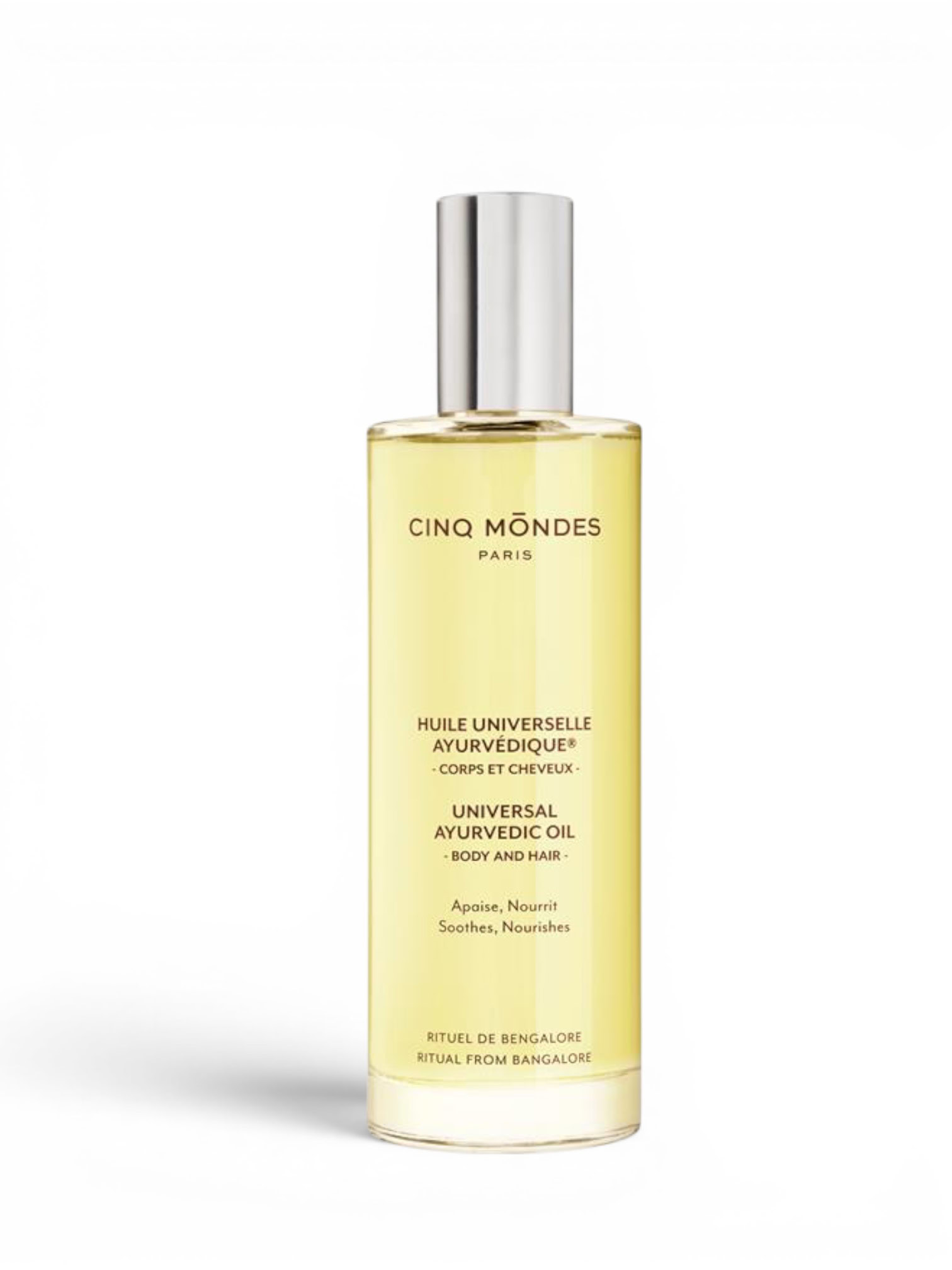 Huile Universelle Ayurvedique Cinq Mondes huile corps cheveux