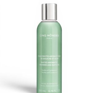 Huile phyto aromatique de douche et bain Cinq Mondes