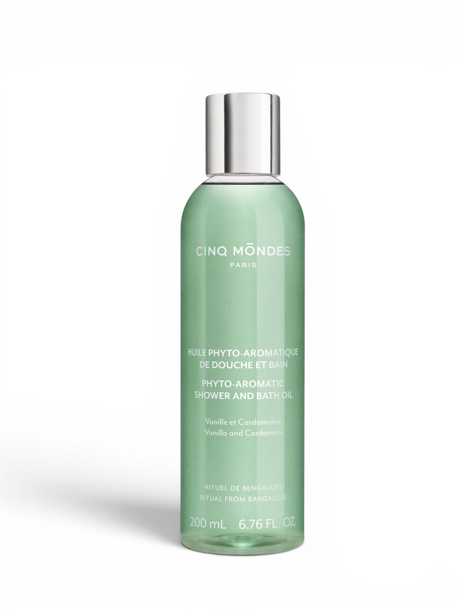 Huile phyto aromatique de douche et bain Cinq Mondes