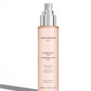 Pluie de Fleurs Cinq Mondes brume anti-pollution visage