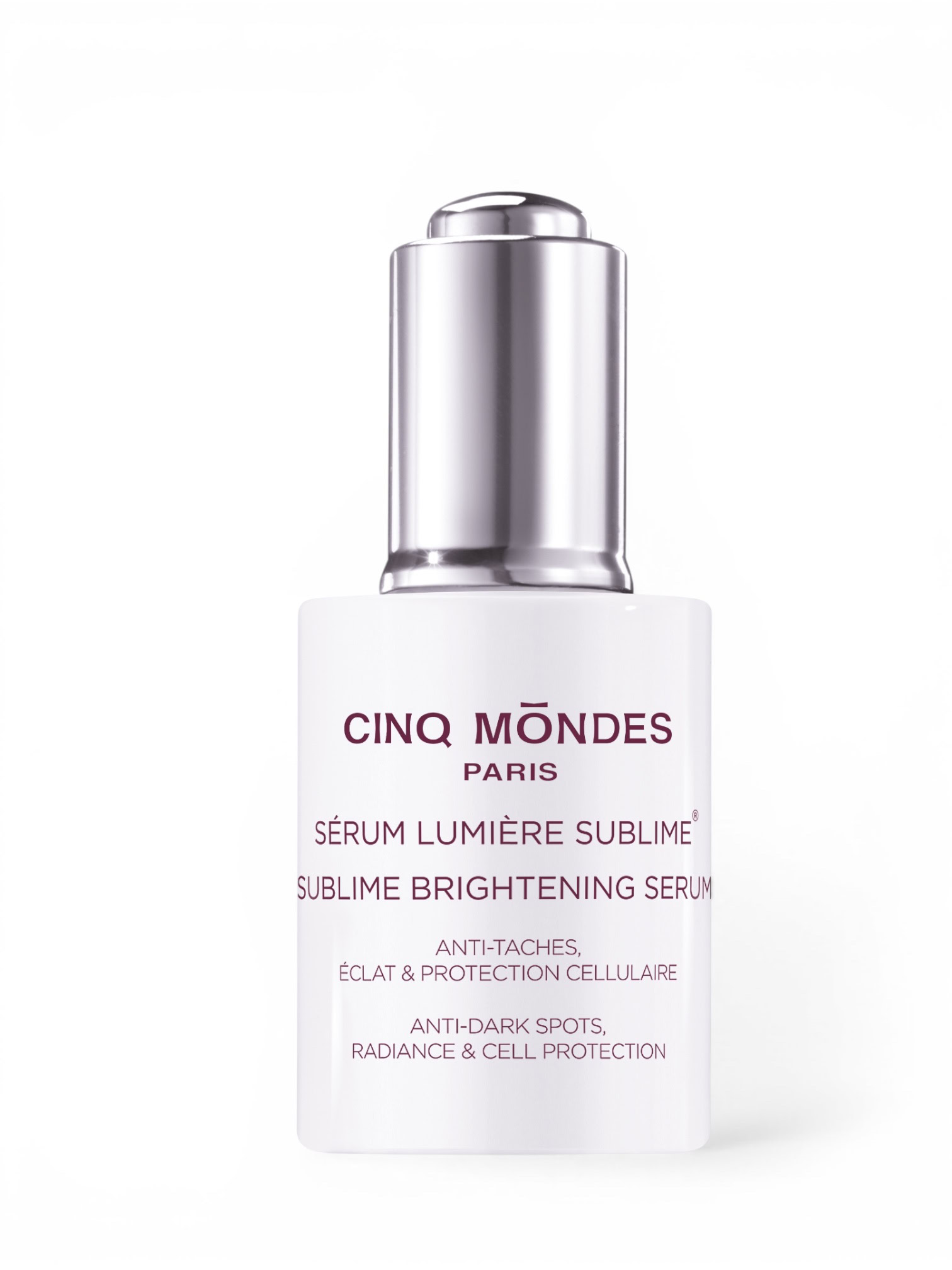 Sérum lumière Sublime Cinq Mondes sérum anti tâche visage