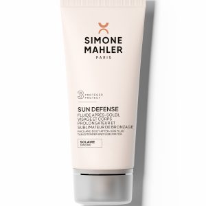 sun defense après soleil simone mahler corps
